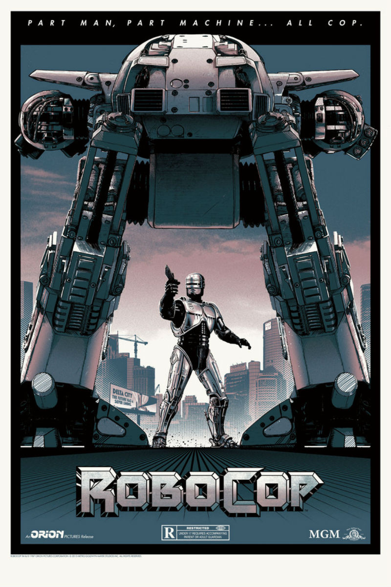 Illustration for article titled RoboCop Looks Better Than Ever in These Awesome New Posters